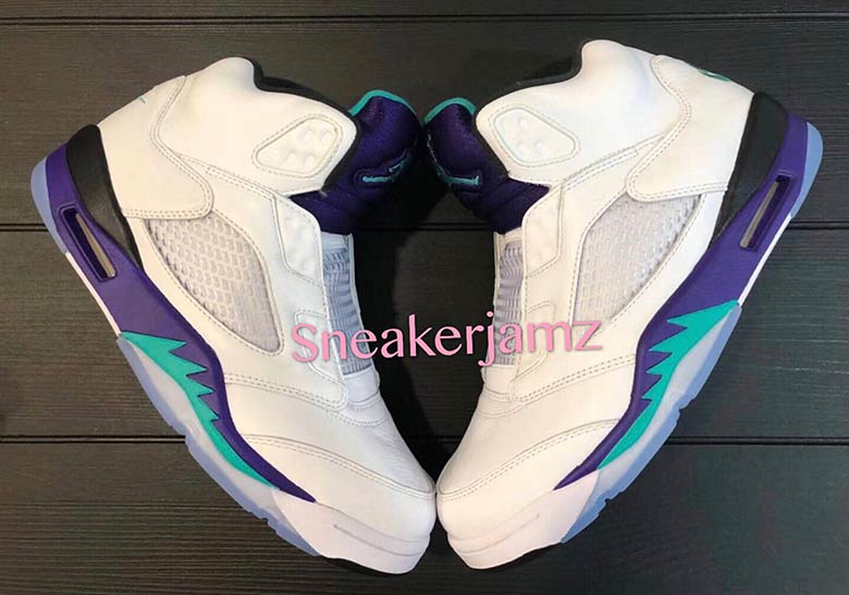 Air Jordan 5 Grape 2018 Release 2