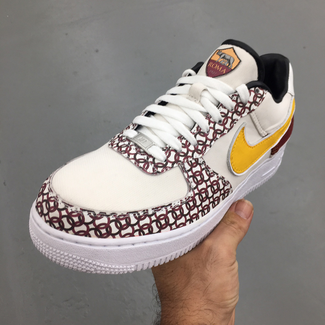 As Roma Nike Air Force 1 Custom 1