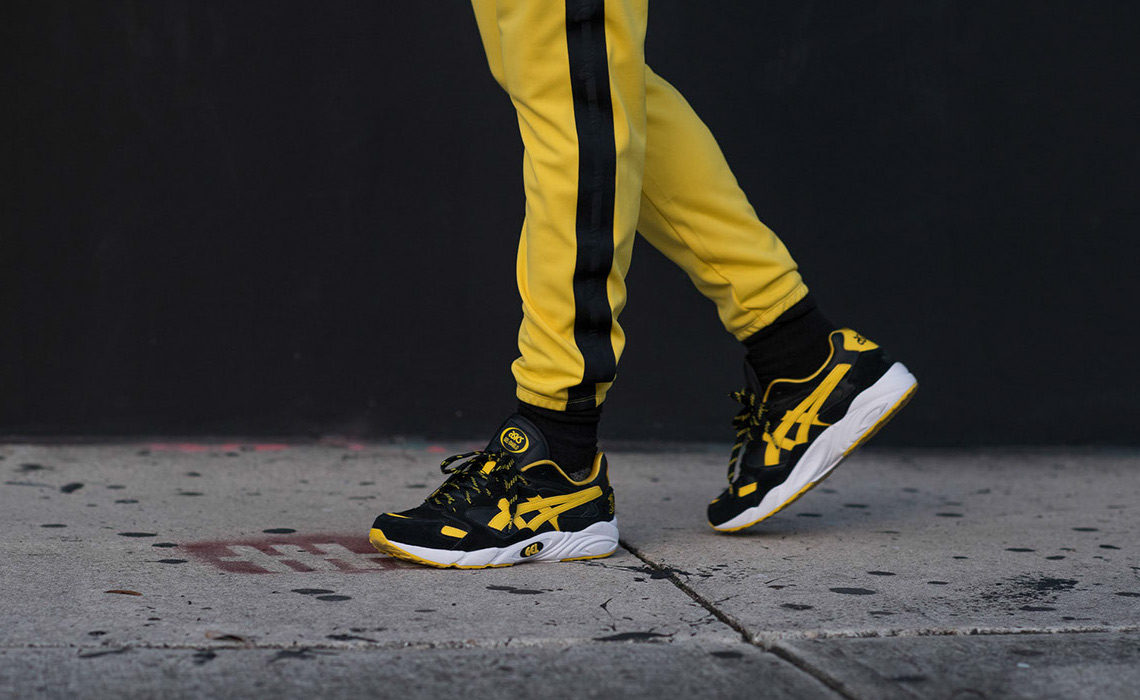 Asics Gel Diablo Welcome To The Dojo Black Yellow 4