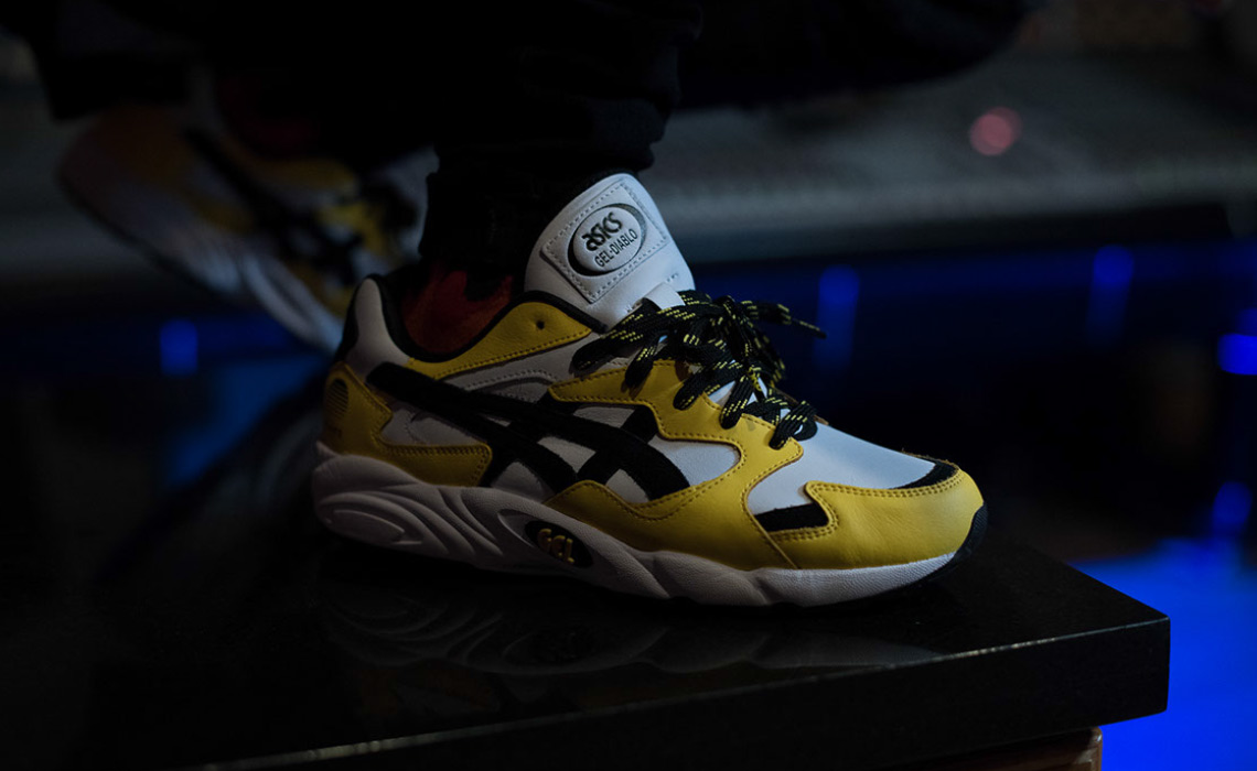 Asics Gel Diablo Welcome To The Dojo Yellow Black 2