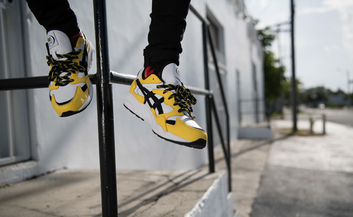 Asics Gel Diablo Welcome To The Dojo Yellow Black 3