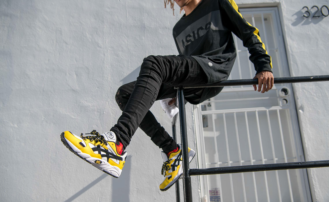 Asics Gel Diablo Welcome To The Dojo Yellow Black 4