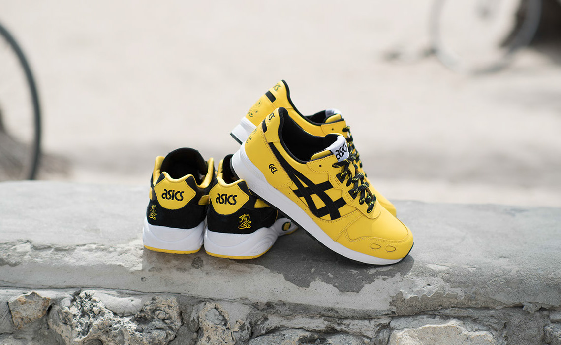 Asics Gel Saga Welcome To The Dojo Yellow Black 3