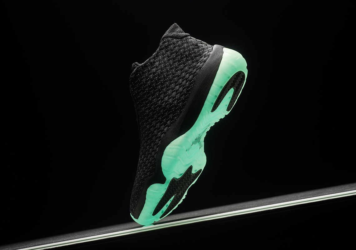 Jordan Future Black Glow In The Dark 2