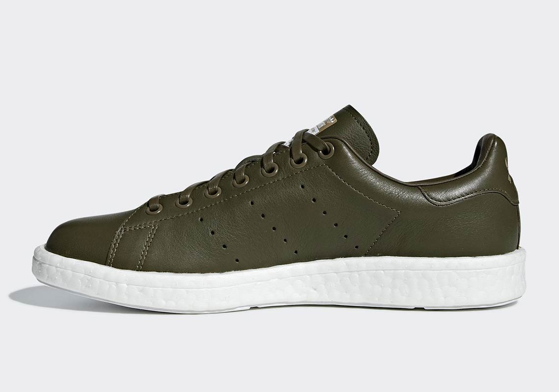 Neighborhood Adidas Stan Smith Boost Olive B37342 1