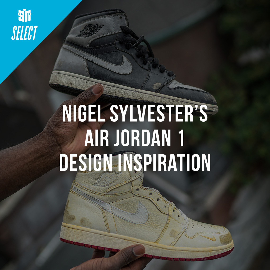 Nigel Sylvester Reveals The Destroyed Air Jordan 1s That Inspired His Collaboration