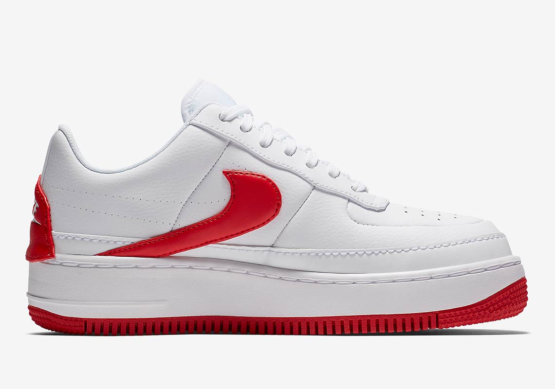 Nike Air Force 1 Jester White Red Ao1220 106 6