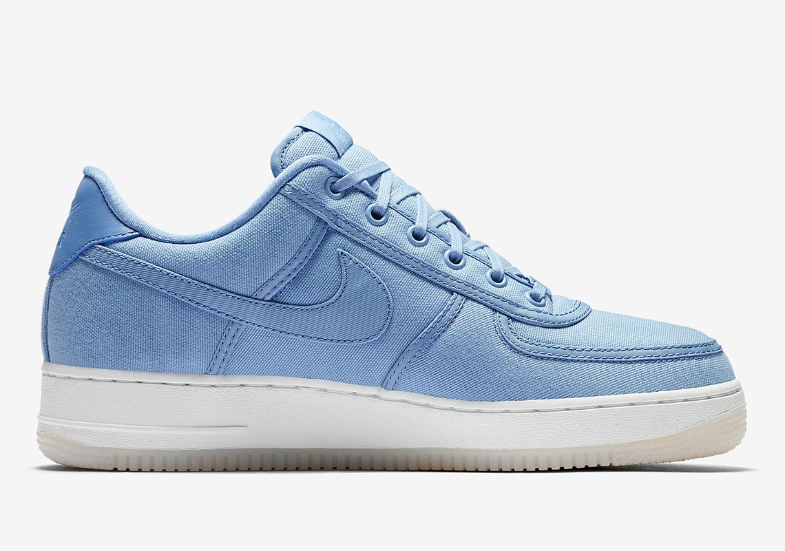 Nike Air Force 1 Low Canvas Light Blue Ah1067 401 6