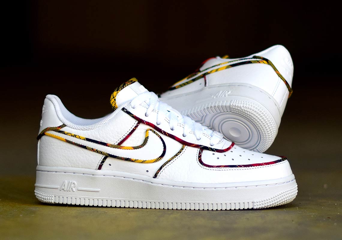 Nike Air Force 1 Low Tartan Av8218 100 4