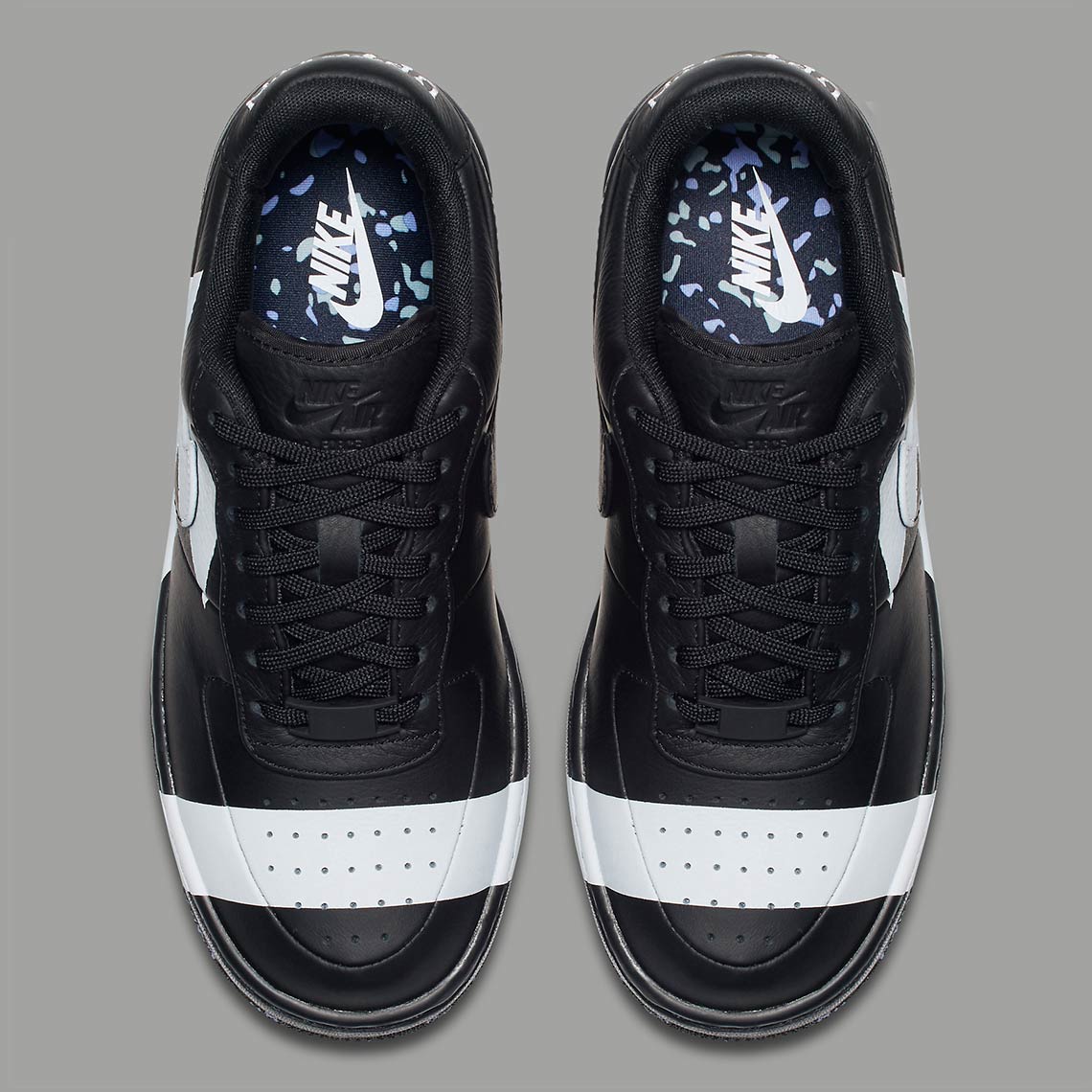 Nike Air Force 1 Low Upstep Black White 898421 001 6