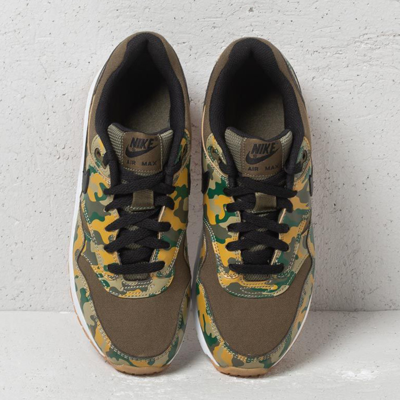 Nike Air Max 1 Gs Medium Olive Camo 1