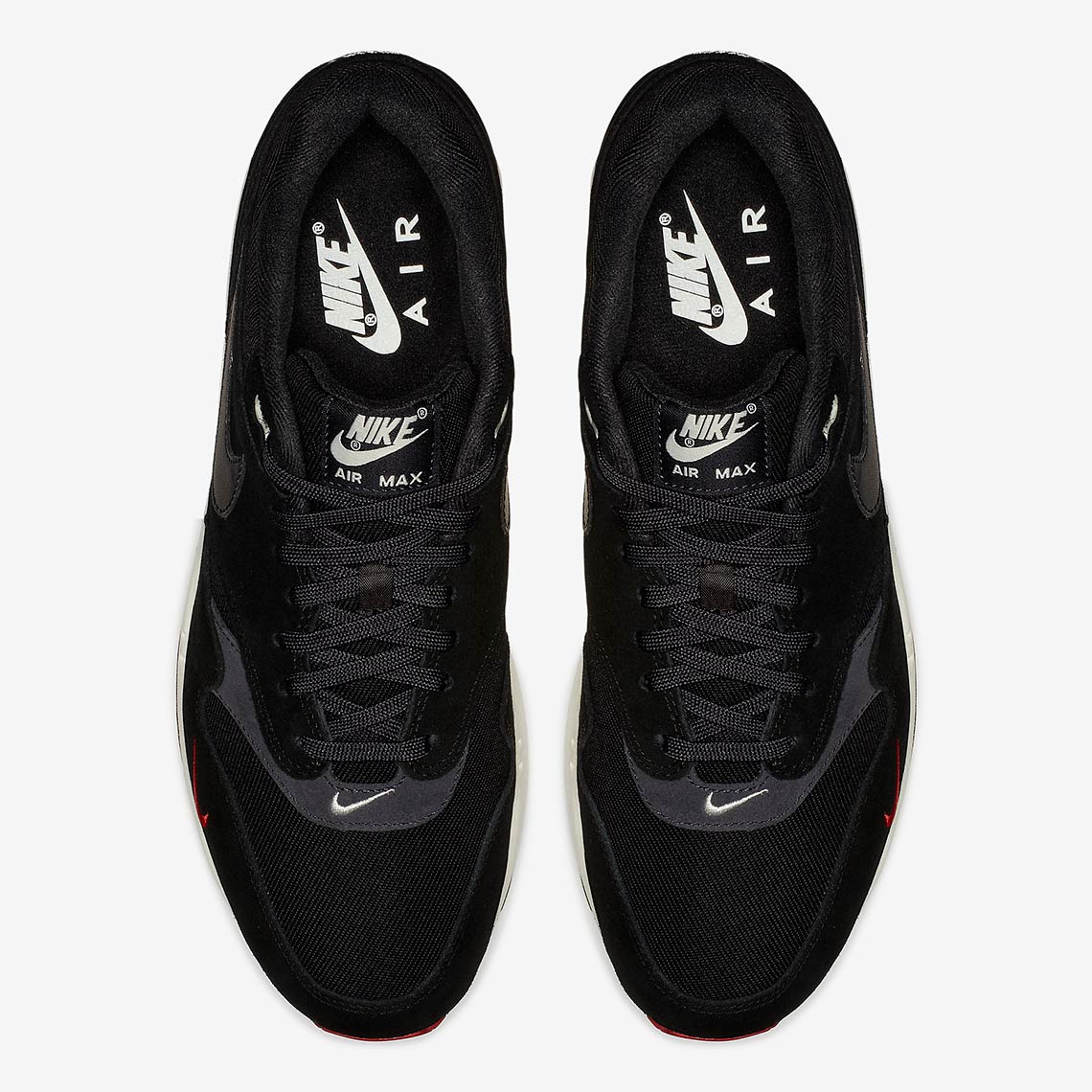 Nike Air Max 1 Mini Swoosh Black 875844 007 3