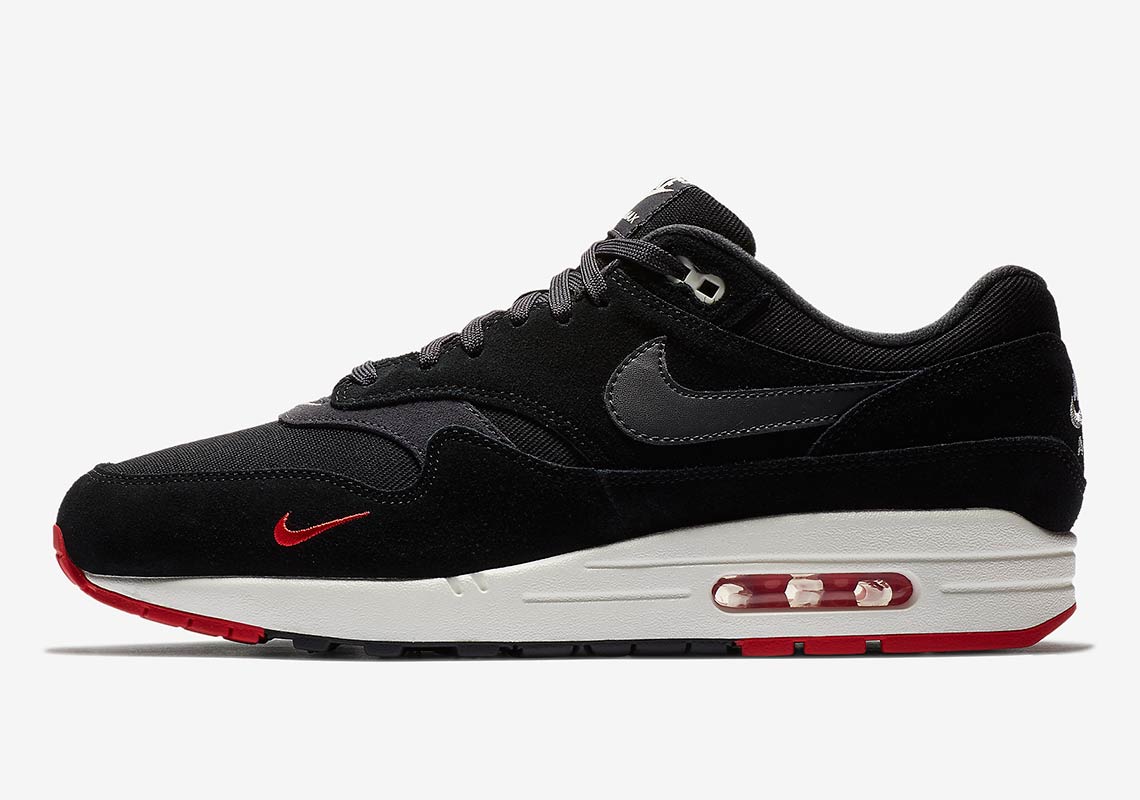 Nike Air Max 1 Mini Swoosh Black 875844 007 4