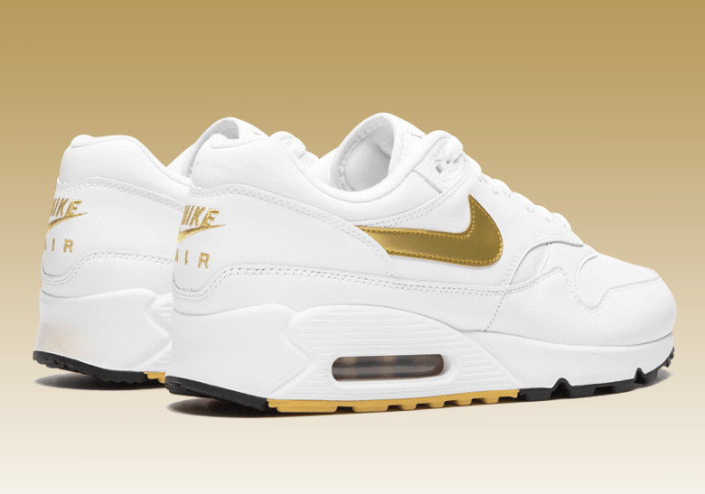 Nike's Air Max 90/1 In Metallic Gold Is Available Now