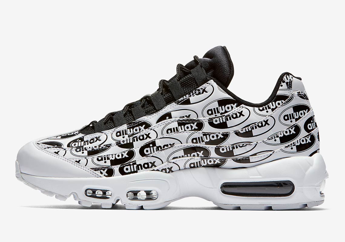 Nike Air Max 95 Black White 538416 103 5