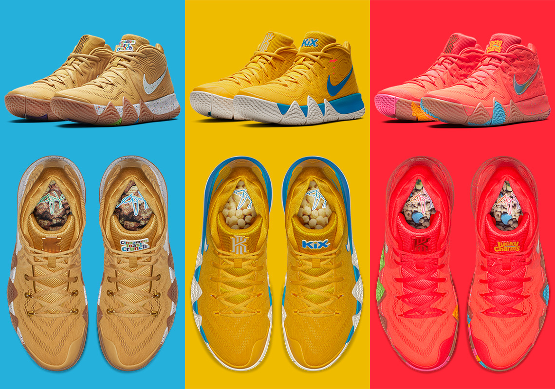 Where To Buy The Nike Kyrie 4 "Cereal" Pack