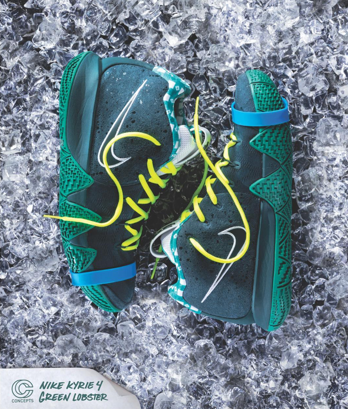 Nike Kyrie 4 Green Lobster Concepts 1