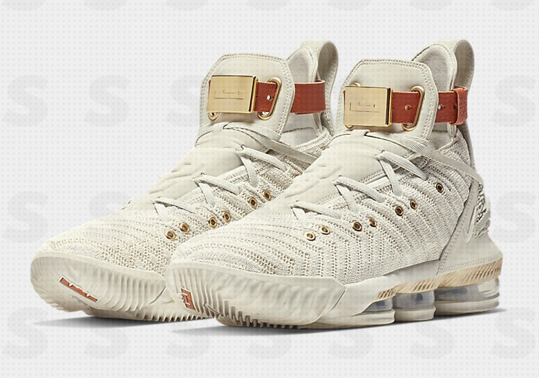 Nike Lebron 16 Harlem Tan