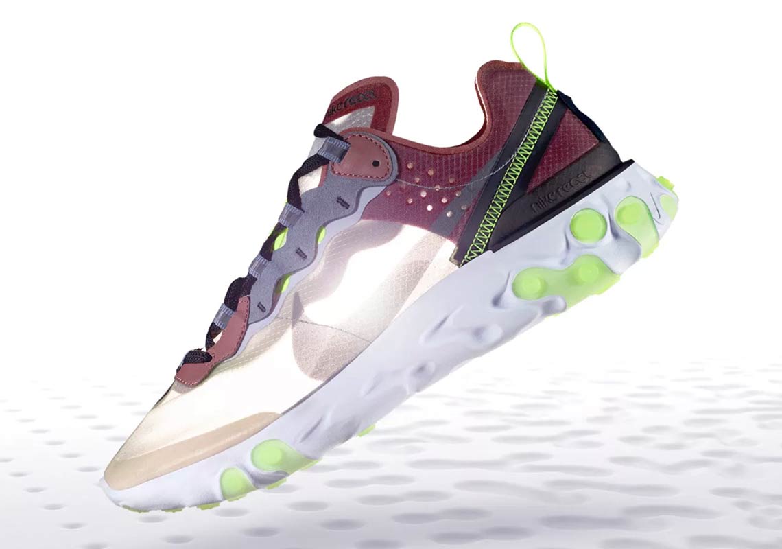 Nike React Element 87 Desert Sand Release Date