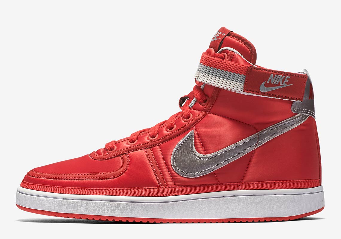 Nike Vandal High Satin Red Silver Ah8652 600 3