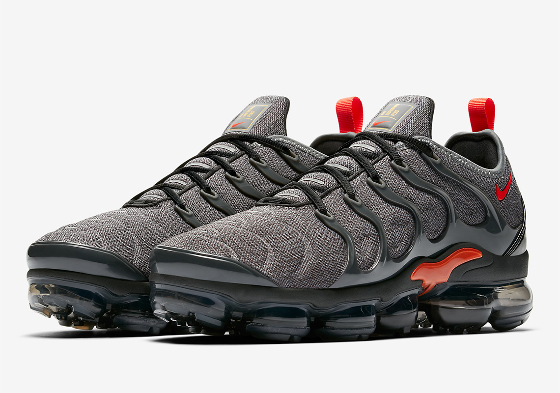 Nike Vapormax Plus Grey Red 924453 012 6