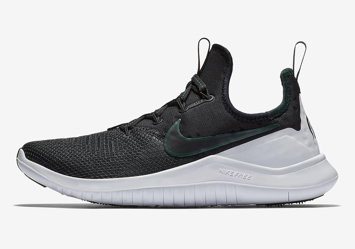 Nike Womens Free Tr8 Michigan State Ao7827 013 2