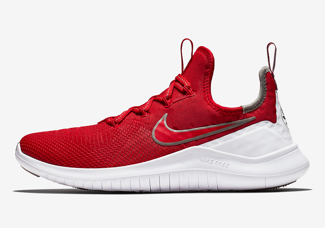 Nike Womens Free Tr8 Ohio State Ao7834 600 2