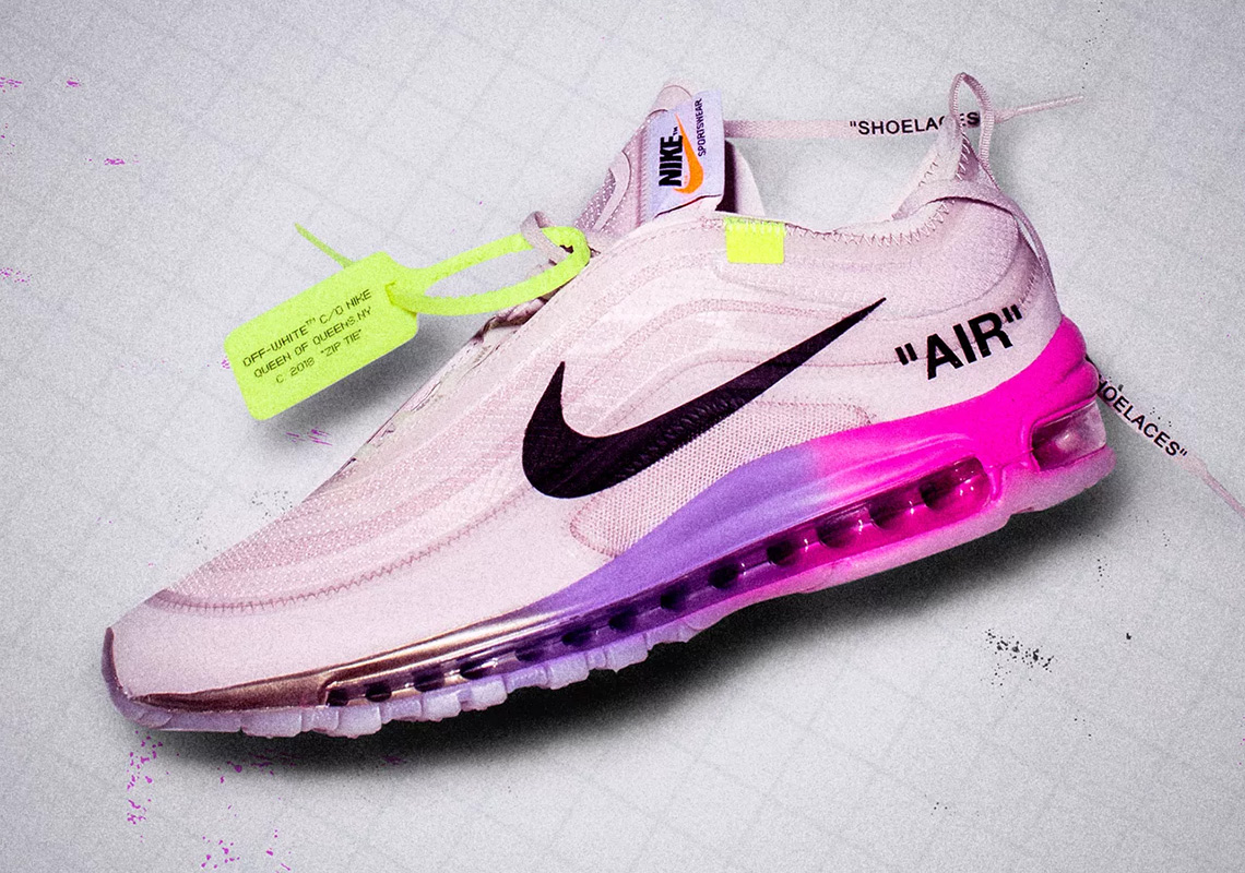 The Off-White x Nike Air Max 97 "Queen" Released Just Before Serena Williams Took The Court