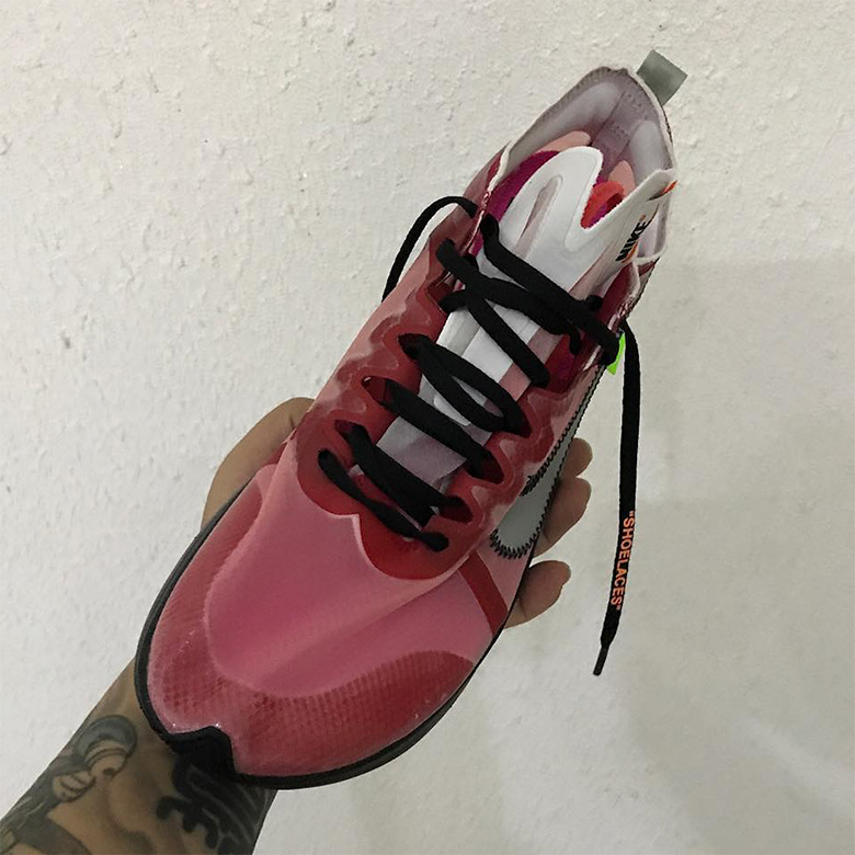 Off White Nike Zoom Fly Sp Burgundy 2