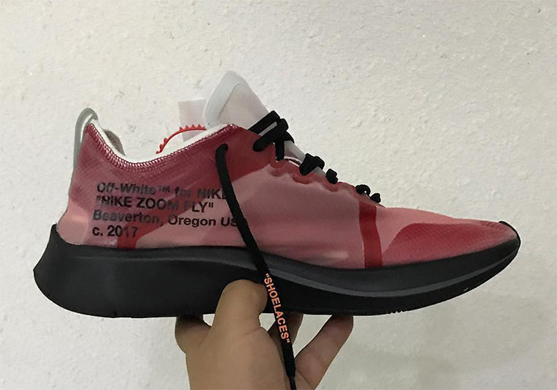 Off White Nike Zoom Fly Sp Burgundy 4