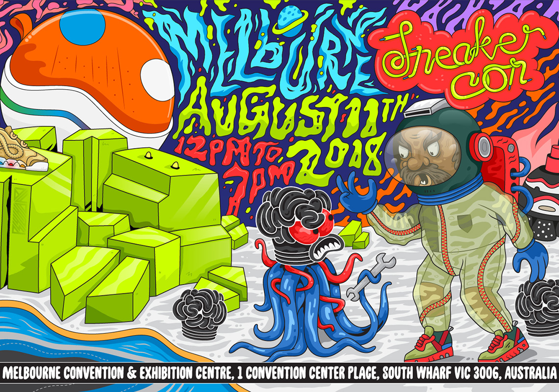 Sneaker Con Heads Down Under To Australia For Saturday Event