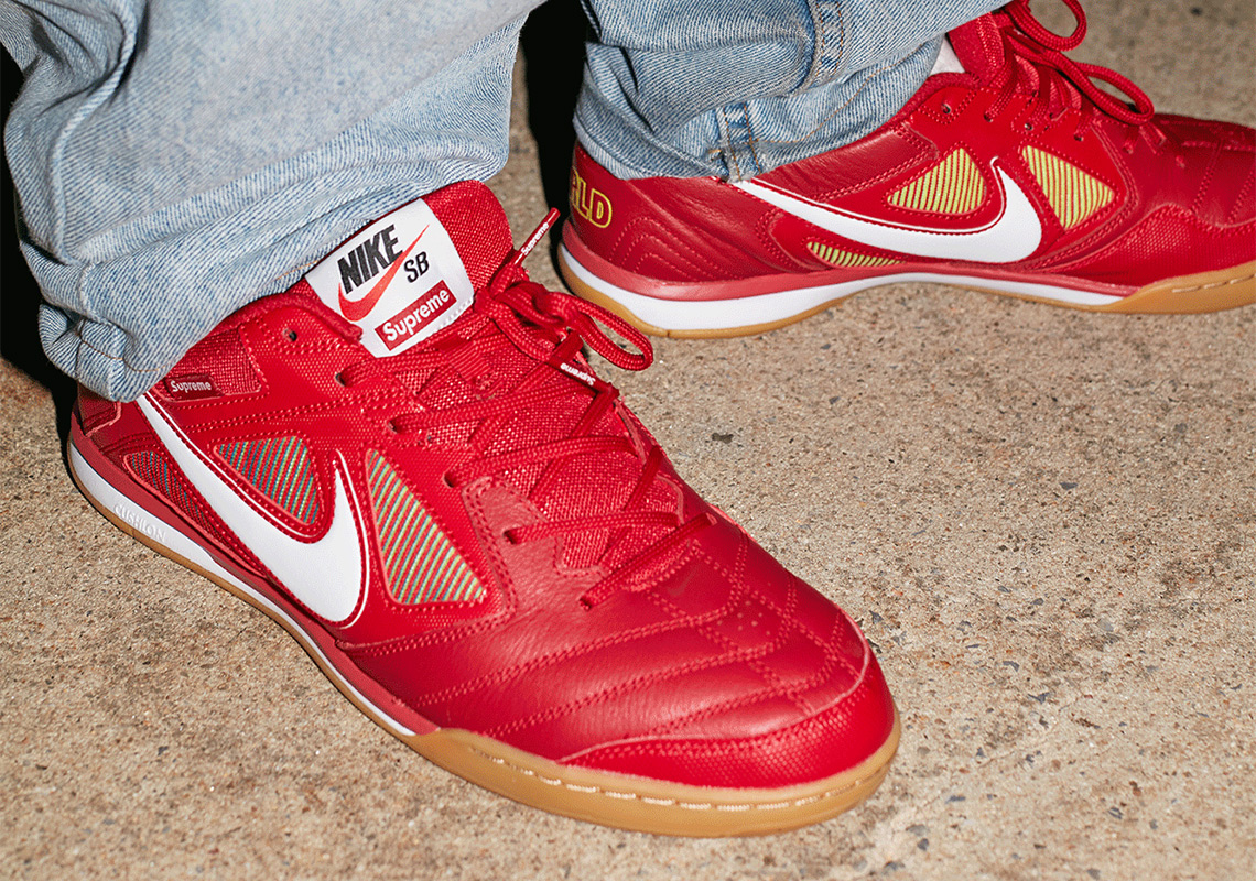 Supreme x Nike SB Gato Releases On SNKRS On September 7th