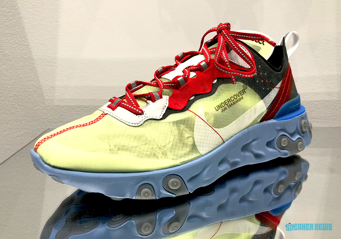 Undercover Nike React Element 87 Blue Green Red 5