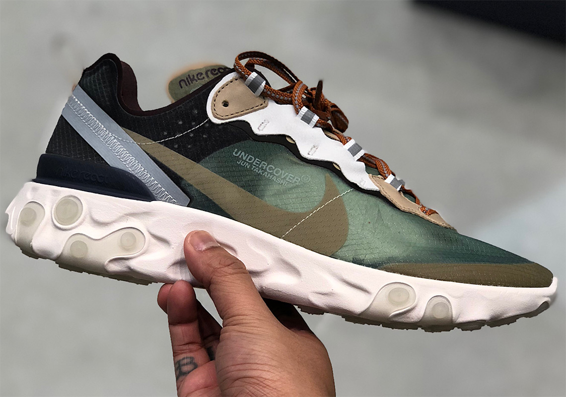 Undercover Nike React Element 87 Green