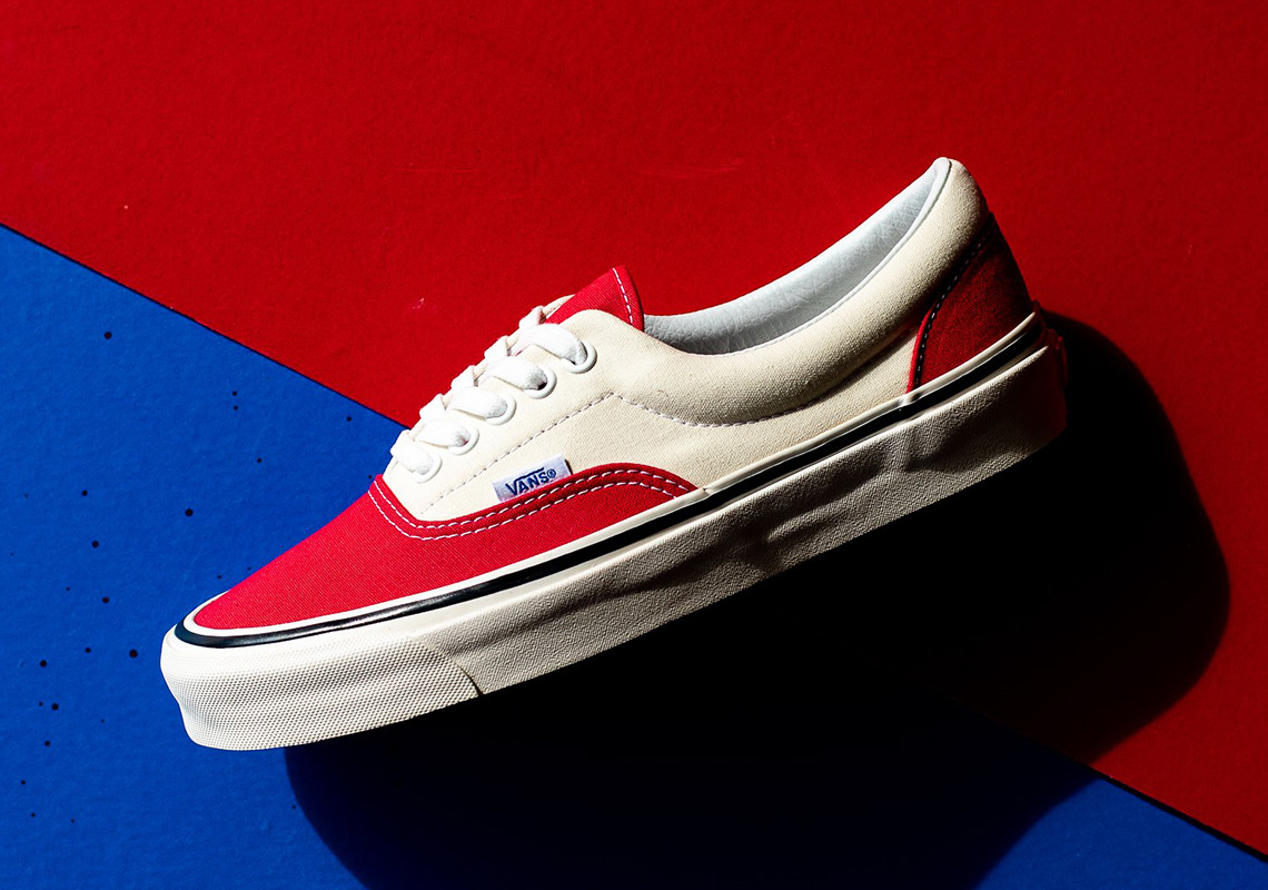 Vans Era 95 Red White 3