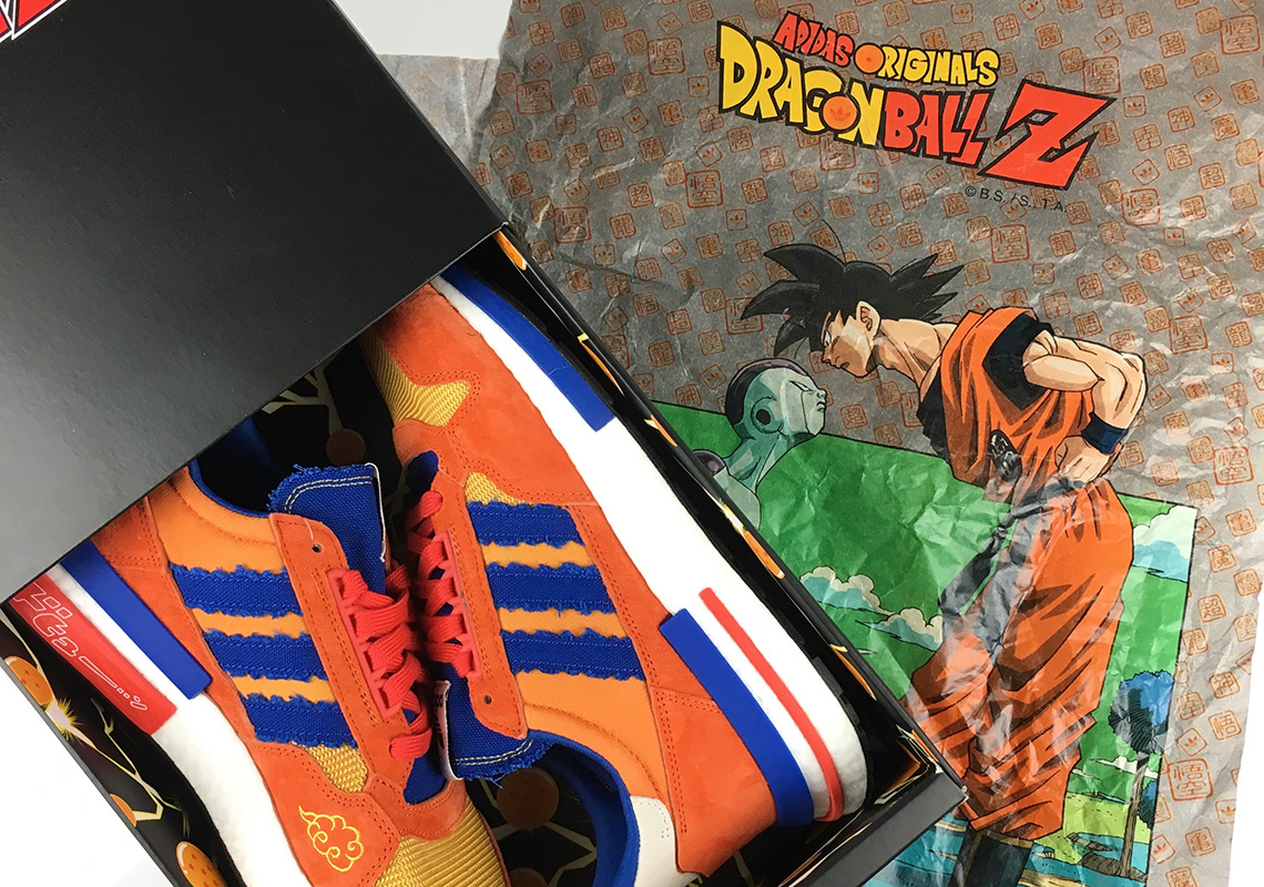 Unboxing The Dragon Ball Z x adidas ZX 500 RM "Goku"