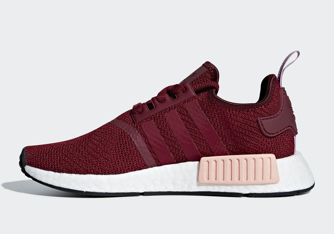 Adidas Nmd R1 Burgundy B37646 2