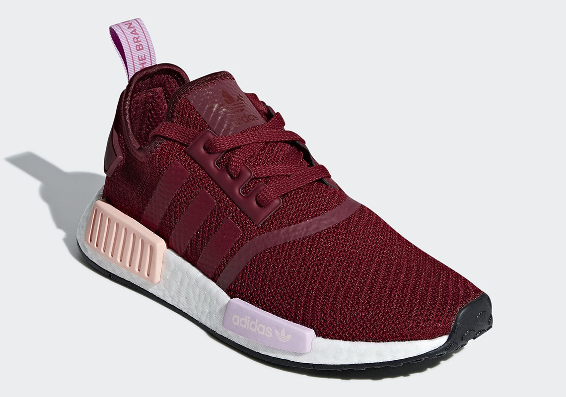 Adidas Nmd R1 Burgundy B37646 5