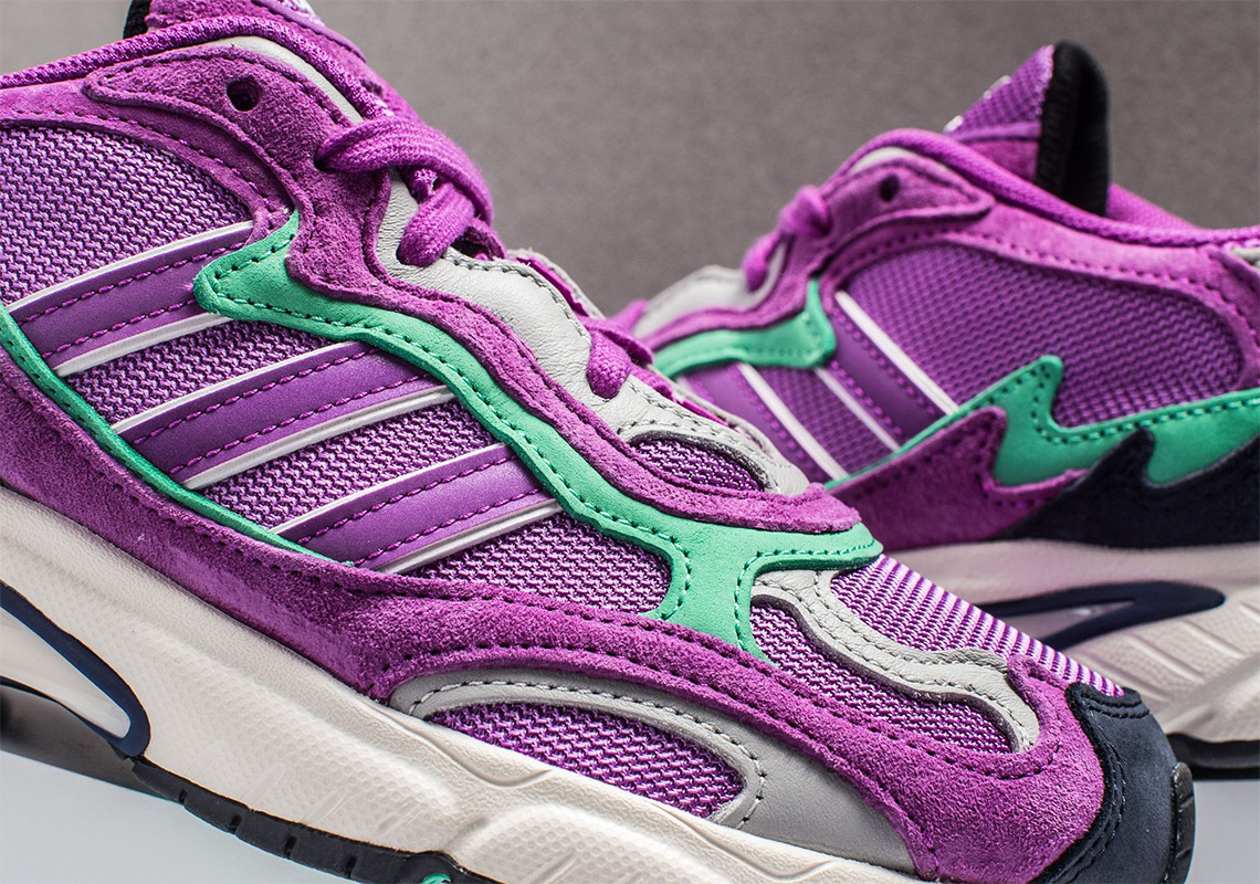 Adidas Temper Run Purple Teal 3