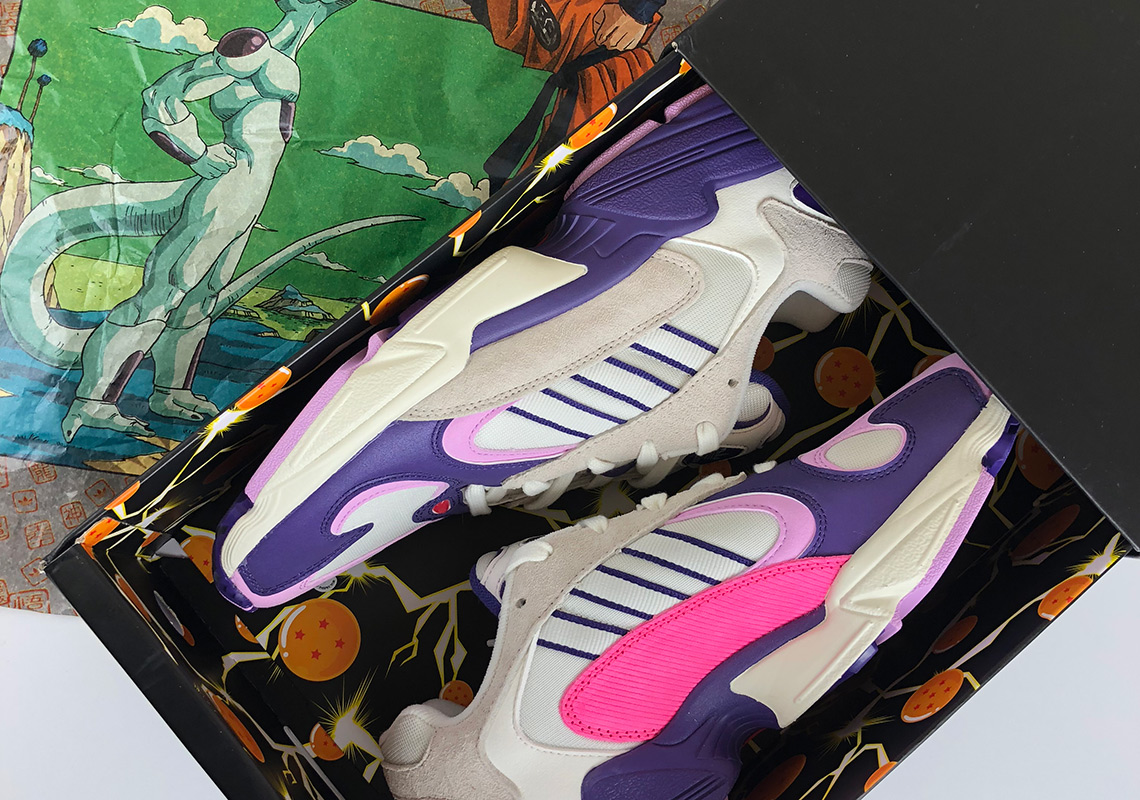 Unboxing The Dragon Ball Z x adidas Yung 1 “Frieza”