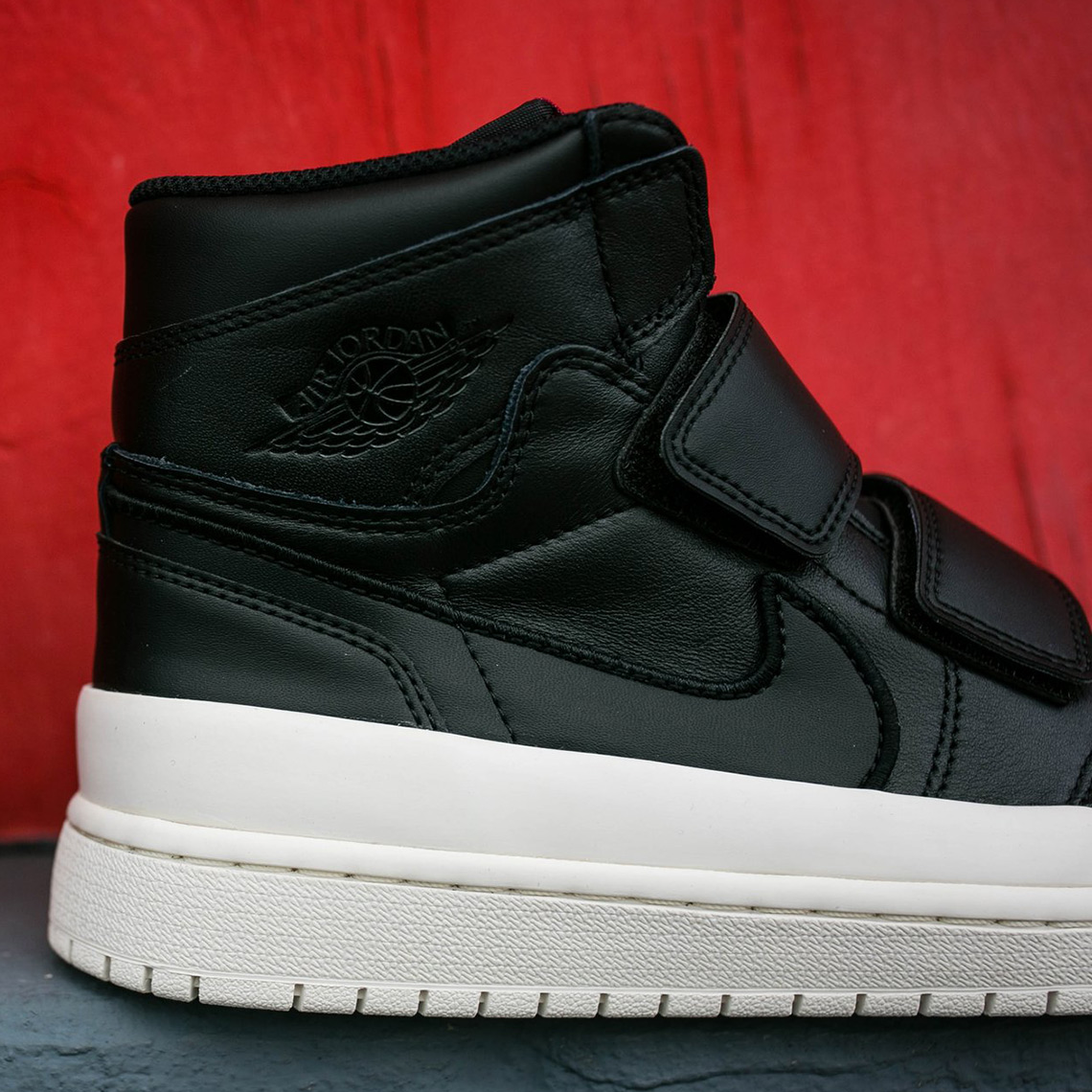 Air Jordan 1 Double Strap Black Sail 4