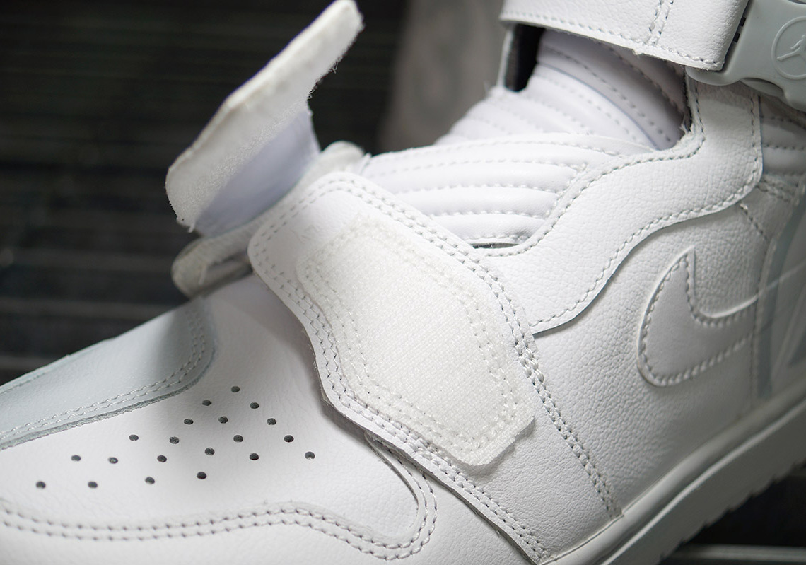 Air Jordan 1 Moto At3146 100 White Grey 2