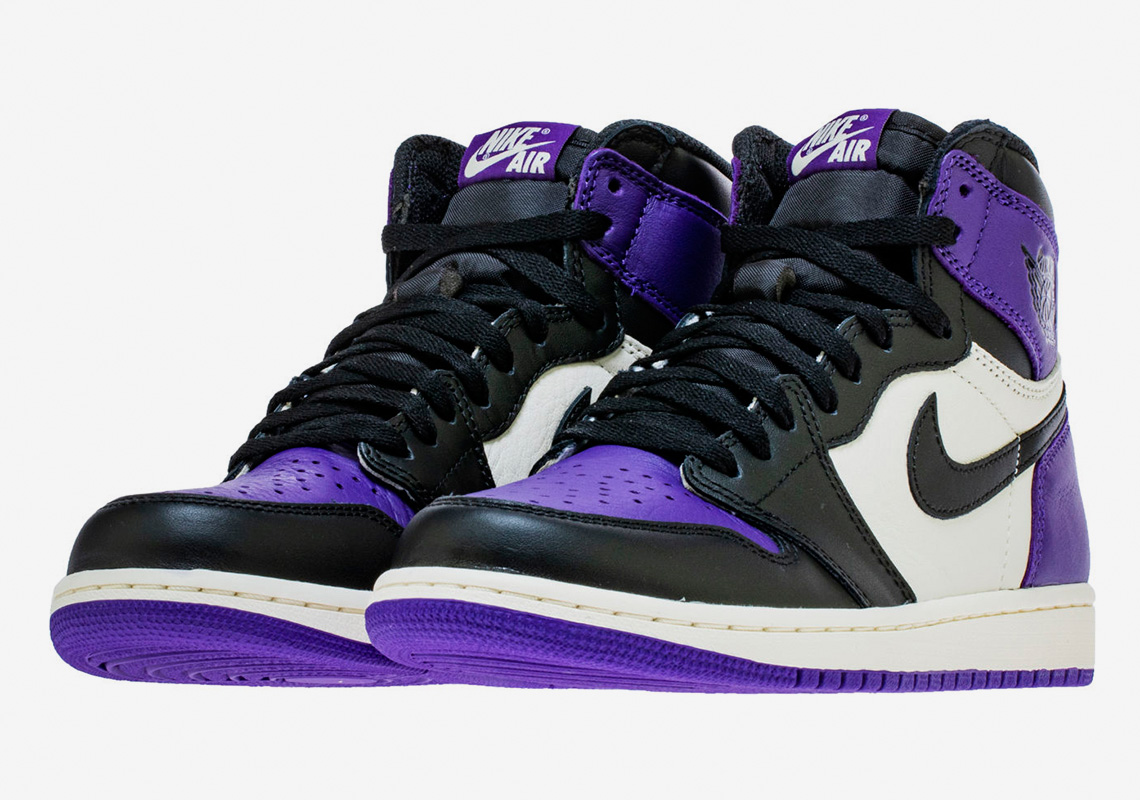 Closer Look At The Air Jordan 1 Retro High OG "Court Purple"