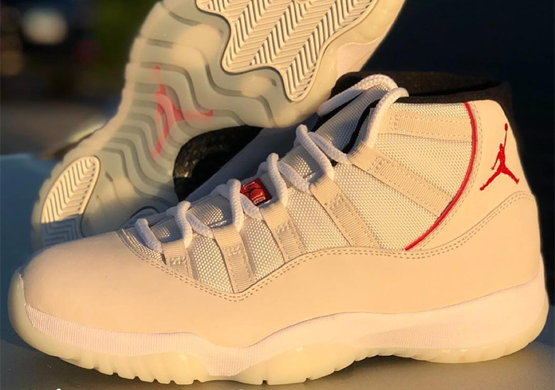 Closer Look At The Air Jordan 11 "Platinum Tint"