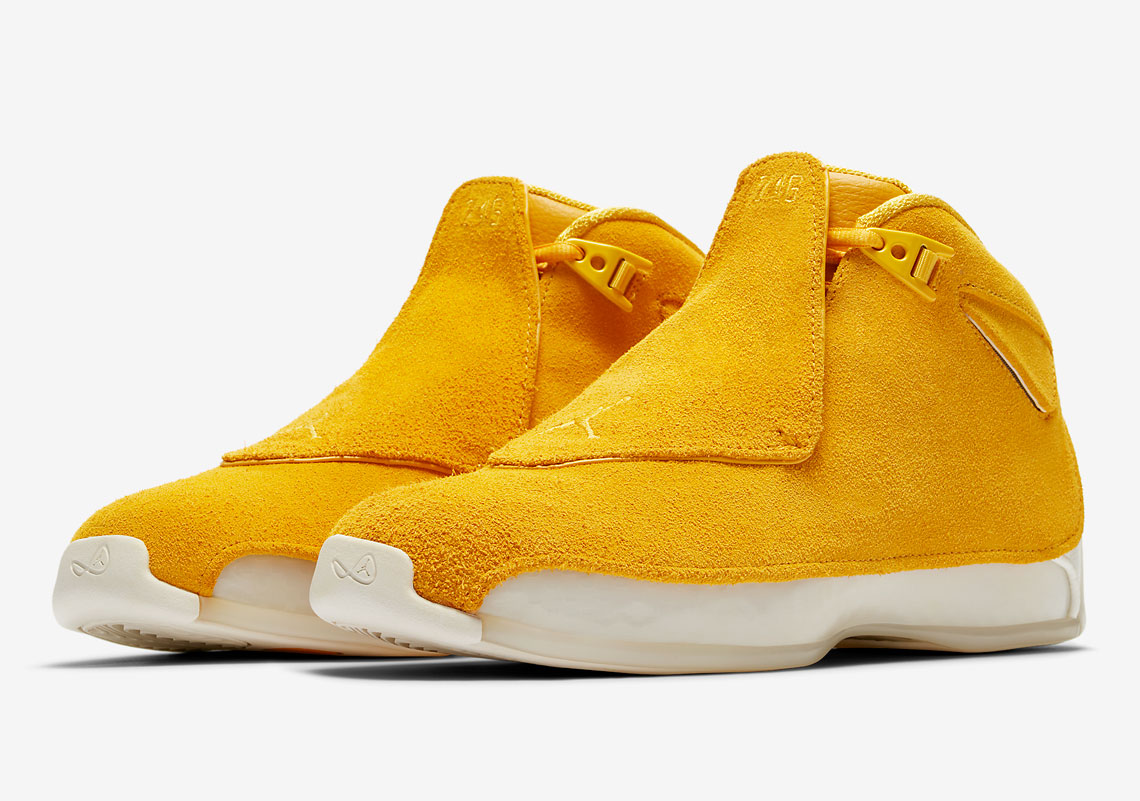 Air Jordan 18 Yellow Ochre 6