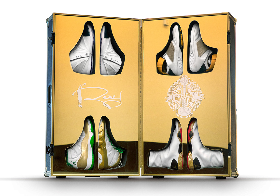 Jordan Brand Honors Ray Allen's Hall Of Fame Career With An Incredible Air Jordan PE Set