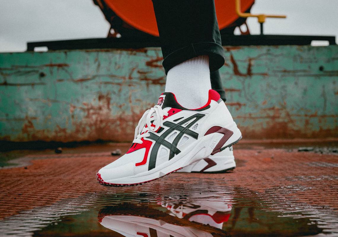 Asics Gel Ds Trainer Red White Black 4