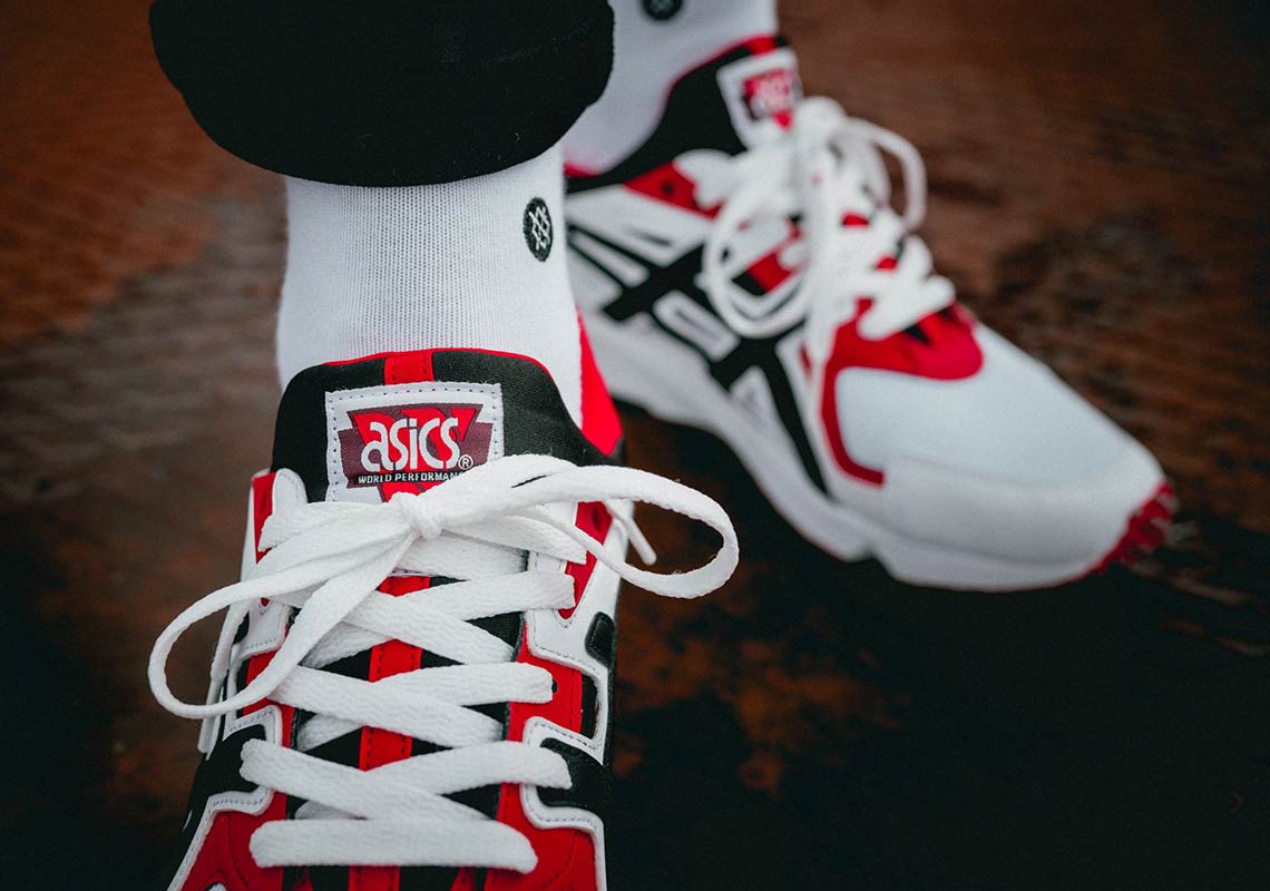 Asics Gel Ds Trainer Red White Black 5