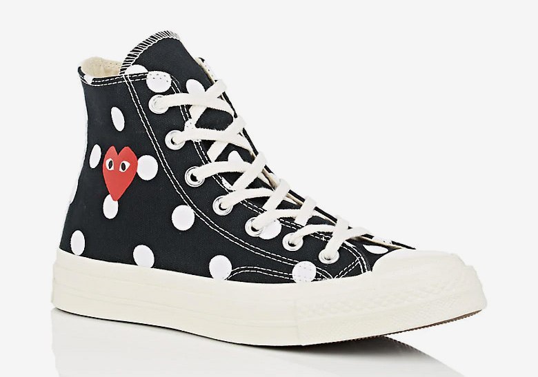 COMME des Garcons PLAY x Converse Chuck Taylor "Polka Dot" Is Coming Soon