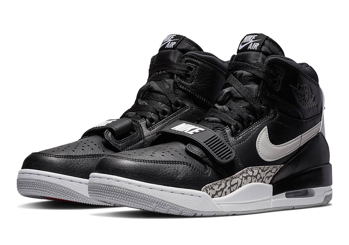 The Jordan Legacy 312 "Black Cement" Is Available Now